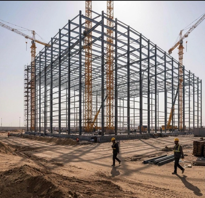 Steel-frame construction